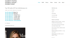Desktop Screenshot of celebritysnap.com